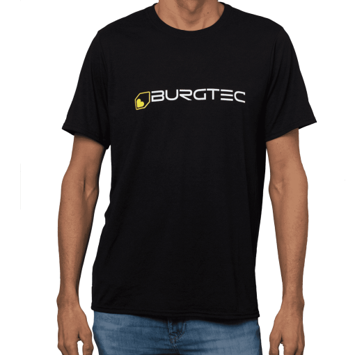 T-Shirt Burgtec Logo Noir S