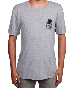 T-Shirt Burgtec Grey Skull  S