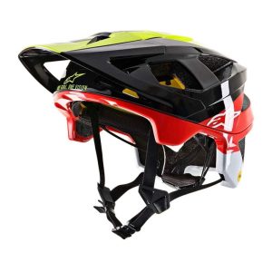 casque-alpinestars-vector-tech-pilot-noir-jaune-rouge