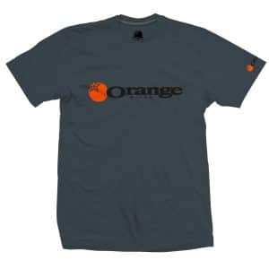 T-Shirt Orange Bikes Noir Charbon Corporate  S/M|L/XL