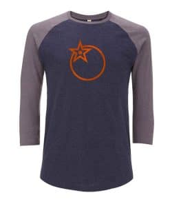 T-Shirt Orange Bikes Froot Gris / Bleu  S/M|L/XL