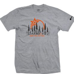 T-Shirt Orange Made for the Trail Gris  S/M|L/XL