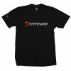 T-shirt Orange Strange Logo Noir  S/M|L/XL