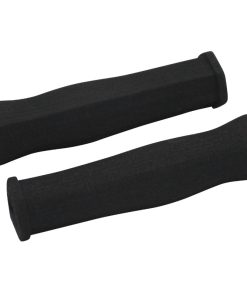 Poignee City Import Mousse Hexagonal Noir L125mm (Paire)