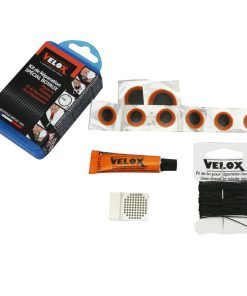 Kit Reparation Boyaux - Boite (6 Patchs 15mm + 2 Patchs 25mm + Colle 5G + Rape Acier) Avec Notice