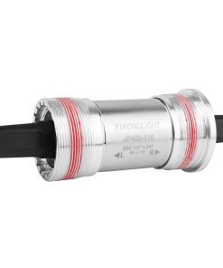 Boitier Pedalier Stronglight Carre Jp400 Tout Alu 115mm (Boite de 68) Filetage Anglais - Bsc - 1,37X24