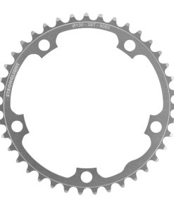 Plateau Route 5 Branches D.130 Stronglight Dural 39 Dents Interieur Argent Type Shimano 8-9V.