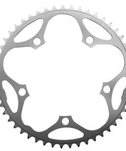 Plateau Route 5 Branches D.130 Stronglight Dural 51 Dents Argent Type Shimano 8-9V.