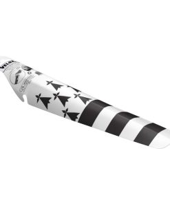 Garde Boue Route-VTT Clipsable Ar Velox Colori Bretagne Noir-Blanc Clipsable Sous La Selle (Vendu A L Unite)