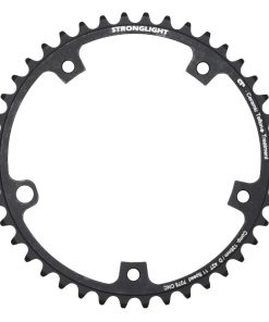 Plateau Route 5 Branches D.135 Stronglight Ultra Torque 42 Dents Interieur Campagnolo Noir Ct2 11V.