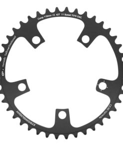 Plateau Route 5 Branches D.110 Stronglight Ultra Torque 42 Dents Interieur Campagnolo Noir Ct2 Stronglight 11V. Record-Chorus-Athena Interieur Filete