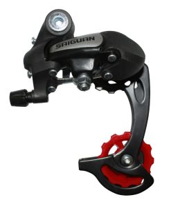 Derailleur VTT Arriere Gravity Saiguan 6-7V. Chape Longue A Visser (Compatible Shimano)