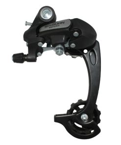 Derailleur VTT Arriere Gravity 9-8V.Nine Chape Longue Noir (Compatible Shimano Jusqu'A 34 Dents)