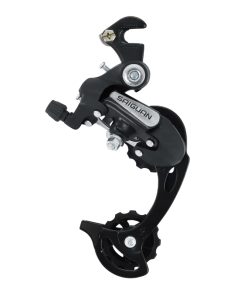 Derailleur VTT Arriere Gravity Saiguan 6-7V. Chape Longue Avec Patte Type Ty300 (Compatible Shimano)