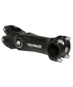 Potence VTT Ergotec Reglable Octopus 2 Alu Noir 25.4 L 125mm Pour Fourche 1"1-8 (Homologue Niveau 4)