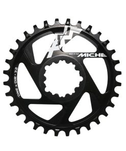 Plateau VTT Direct Mount Pour SRAM Xx1-X01-X1-X0-X9 Miche 32 Dents Alu Noir 11V. (Deport 6mm)