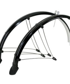 Garde Boue VTT Tringles 24" Gravity Country Plastic Noir Largeur 56mm (Paire)