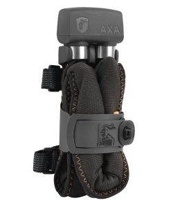 Antivol Velo Pliable-Pliant Axa Foldable 800 A Cle Diam 8 mm L1.00M Gris Fonce (Avec Fixations Sur Cadre) - Securite Niveau 9-15 - Homologue Fub 1 Etoile