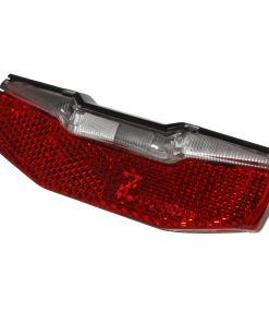 Eclairage Velo Vae - E-Bike Arriere Sur Porte-Bagage Axa Blueline 6V Steady Entraxe 80mm Compatible Dynamo (Eclairage A L'Arret 4 Minutes) - Visible A 600M