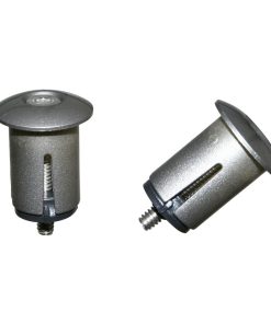 Bouchon de Cintre Guidon Gravity Avec Expandeur Gris (Paire) Diam. Inter 18.2mm et Exter 25.2mm