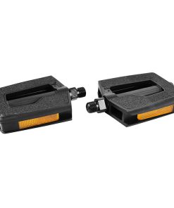 Pedale City Resine Noir Avec Inserts Super Grip 9-16" (Paire)