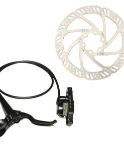 Frein A Disque VTT Hydraulique Tektro Auriga 2.85 Noir Avant Post Mount Avec Disque 160mm et Adaptateur (Kit) Utilise Les Plaquette Deore - Durite 800mm