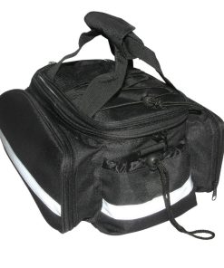 Sacoche Arriere Velo A Pont Newton N1 Fixation Porte Bagage Avec Sacoches de Chaque Cote Waterproof Par Velcros (L 30Cm X L 17Cm X H 13Cm)