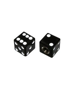 Bouchon de Valve Scoot-Cyclo Replay vs de Noir (Paire)