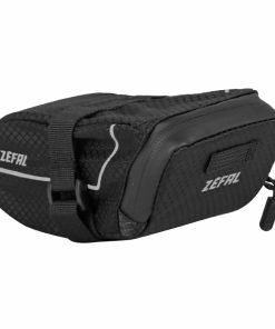 Sacoche de Selle Velo Zefal Zlight Pack Xs 0,3L Noir-Gris Fixation Velcro