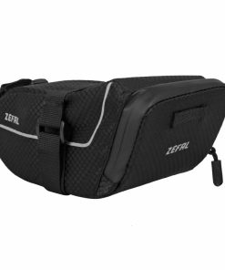 Sacoche de Selle Velo Zefal Zlight Pack M 0,9L Noir-Gris Fixation Velcro