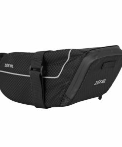 Sacoche de Selle Velo Zefal Zlight Pack L 1,4L Noir-Gris Fixation Velcro