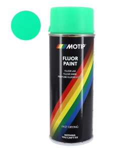 Bombe de Peinture Motip Pro Fluo Vert Aerosol 400 ml (04023)