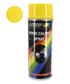 Bombe de Peinture Motip Pro Etrier Frein Jaune Aerosol 400 ml (04097)