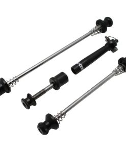 Blocage Antivol de Roue Avant-Arriere + Tige de Selle Newton Noir (Kit 3 Pieces)