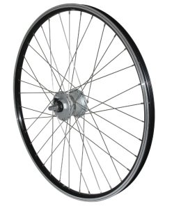 Roue VTT Patin Blocage 26" Er10 Avant Noir Moyeu Shimano Dynamo Dh2N 6 Volt-2.4W Jante 19C