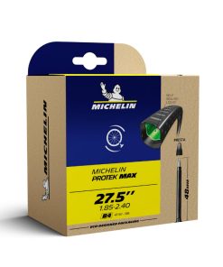 Chambre a Air Velo 27.5 X 1.85-2.40 Michelin Protek Max Valve Presta 40mm Avec Liquide Anti-Crevaison