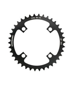 Plateau Vae-E-Bike 4 Branches D.104 Pour Bosch Stronglight 38 Dents Mono Noir Alu 7075 (Pour Systeme 1Ere et 3Ème Generation - Compatible Brose Avec Spider Ref 181123)