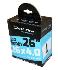 Chambre a Air Velo 26 X 3.50-4.00 Deli Valve Standard (Pour Fat Bike)