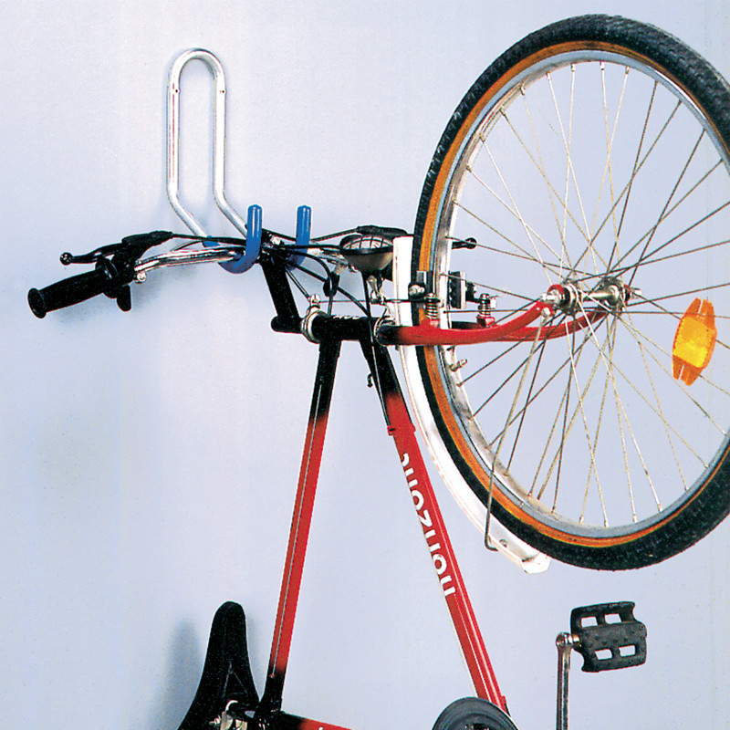 Presentoir-Support Velo Mural Pour 1 Velo A Crochet Fixation Guidon
