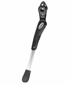 Bequille Velo Laterale Arriere Newton 24-28'' Reglable Fixation Base Par 1-2 Collier
