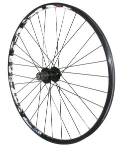 Roue VTT Disque Blocage 27.5" Karma Arriere Noir Moyeu Velox 6 Trous Cassette Type Shimano 11-10-9V 32 Rayons Jante 21C -Poids Max 150Kgs-