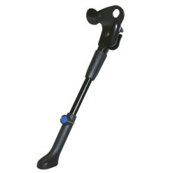 Bequille Velo Laterale Arriere Gravity 24-28'' Reglable Fixation Moyeu Alu Noir (Renforce Pour Vae-E-Bike)