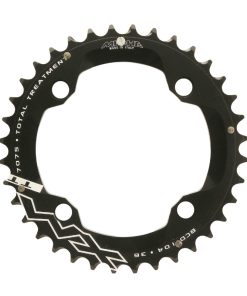 Plateau Vae-E-Bike 4 Branches D.104 Pour Yamaha Miche 36 Dents Mono Noir Alu 7075