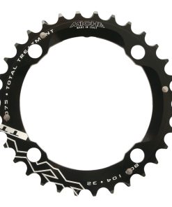 Plateau Vae-E-Bike 4 Branches D.104 Pour Yamaha Miche 32 Dents Mono Noir Alu 7075