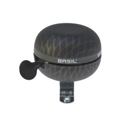 Sonnette Timbre Basil Noir Noir Metal Diam 60mm (Vendu A L'Unite) Fixation 22,2-25,4mm