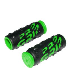 Poignee VTT Progrip 952 Noir-Vert Ø22mm L85mm (Paire)