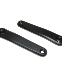 Manivelle Droite + Gauche Stronglight Magan3 170mm Noir Carre Jis Pour Panasonic - Yamaha - Ananda (Deport 10mm)
