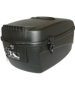 Top Case Velo Gravity P1 13L Noir Fixation Porte Bagage (42X26X21Cm) Avec Fixation 2 Plaques Metal