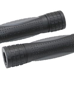 Poignee City Type Shimano Bi-Densite Noir-Gris Longeur 120 mm Redecoupable (Paire)
