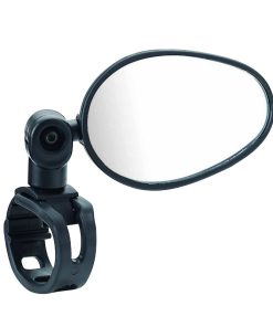 Retroviseur Velo - Trottinette Gauche Ou Droit Newton Fixation Sur Cintre Guidon (Miroir 6,5X4,5 Cm)